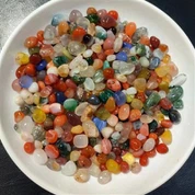 Agat tumlet sten til dekoration